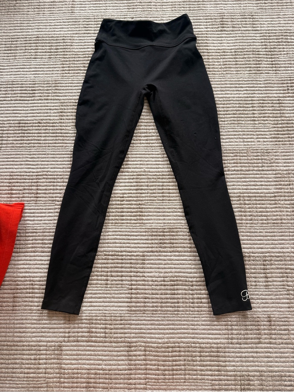 Black High-Waist Women's Active Leggings